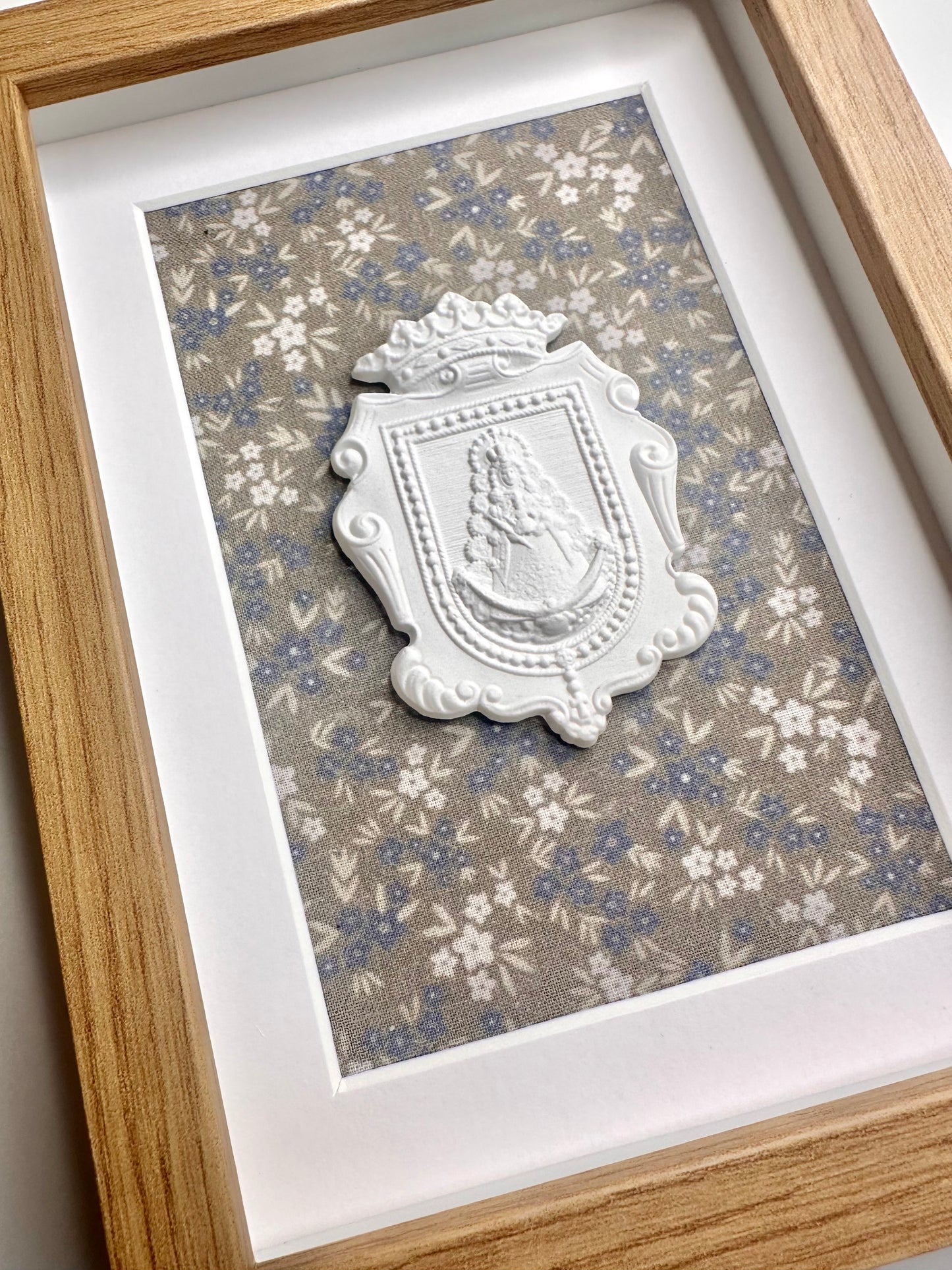 Medalla de tu Hermandad / Fondo Verde Azul