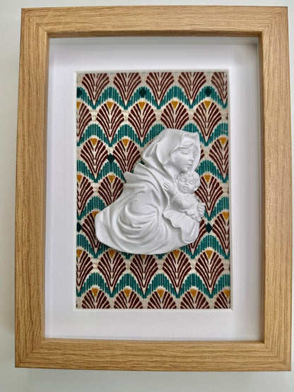Cuadro Virgen Espigas